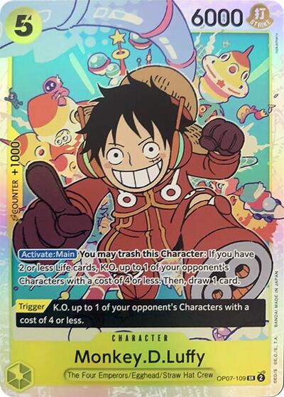 Monkey.D.Luffy #OP07-109 500 Years in the Future