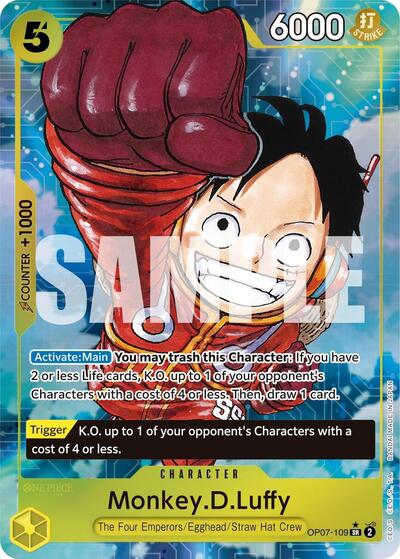 Monkey.D.Luffy (Parallel) #OP07-109 500 Years in the Future