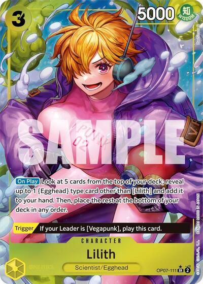 Lilith (Parallel) #OP07-111 500 Years in the Future
