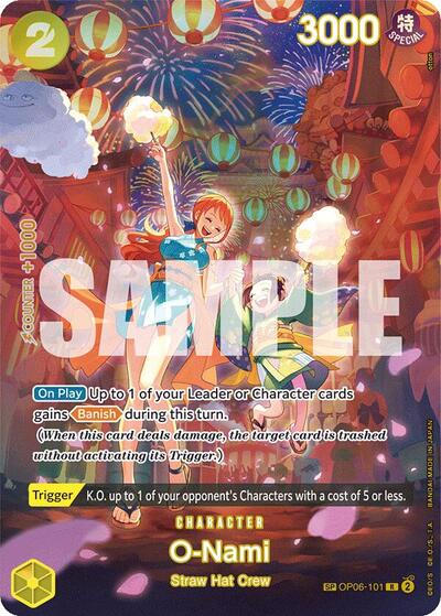 O-Nami (SP) #OP06-101 500 Years in the Future