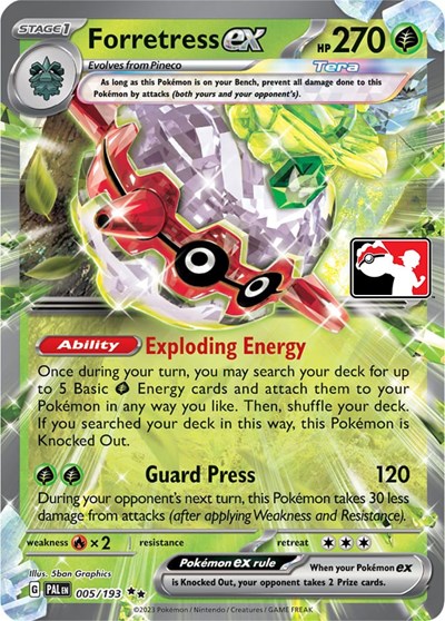 Forretress ex #5 Prize Pack Series Cards