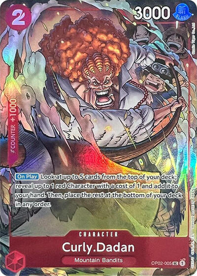 Curly.Dadan (Premium Card Collection -Best Selection Vol. 1-) #OP02-005 One Piece Promotion Cards