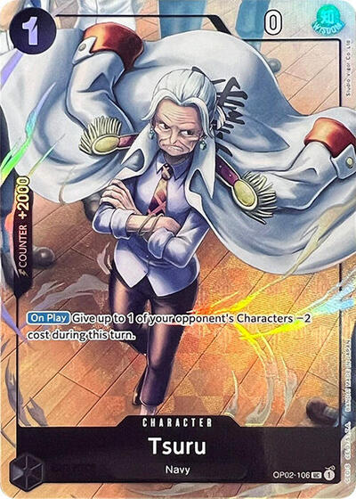 Tsuru (Premium Card Collection -Best Selection Vol. 1-) #OP02-106 One Piece Promotion Cards