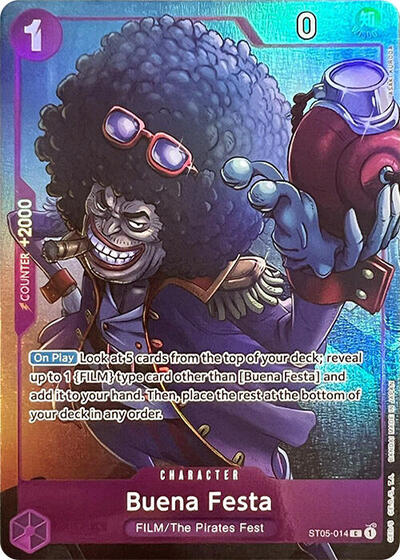 Buena Festa (Premium Card Collection -Best Selection Vol. 1-) #ST05-014 One Piece Promotion Cards