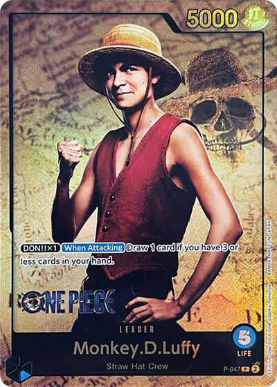 Monkey.D.Luffy (Premium Card Collection -Live Action Edition-) #P-047 One Piece Promotion Cards