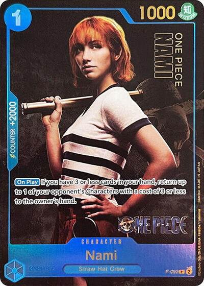 Nami (Premium Card Collection -Live Action Edition-) #P-053 One Piece Promotion Cards