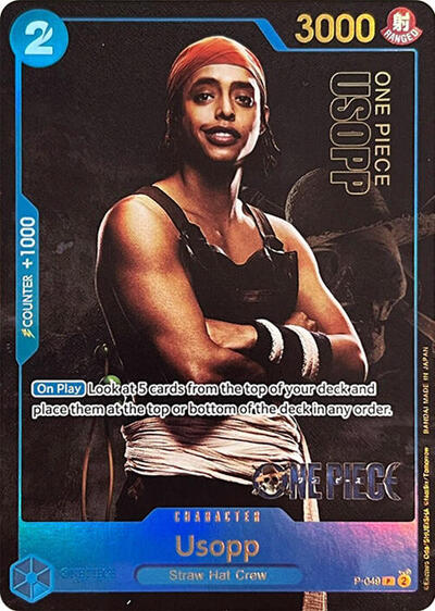 Usopp (Premium Card Collection -Live Action Edition-) #P-049 One Piece Promotion Cards