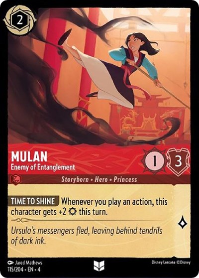 Mulan - Enemy of Entanglement #115 Ursula's Return