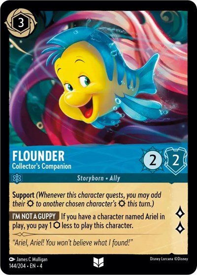 Flounder - Collector's Companion #144 Ursula's Return