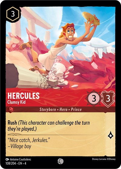Hercules - Clumsy Kid #108 Ursula's Return