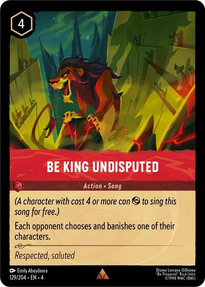 Be King Undisputed #129 Ursula's Return