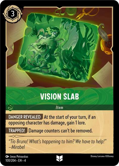 Vision Slab #100 Ursula's Return