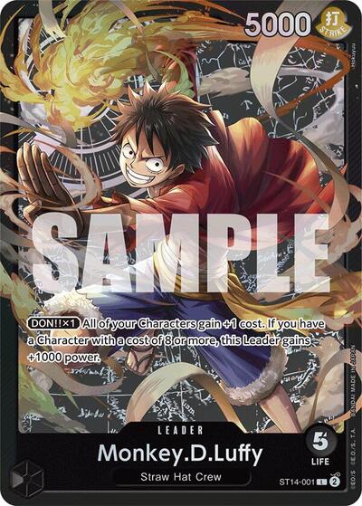 Monkey.D.Luffy #ST14-001 Starter Deck 14: 3D2Y