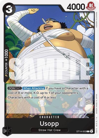 Usopp #ST14-002 Starter Deck 14: 3D2Y