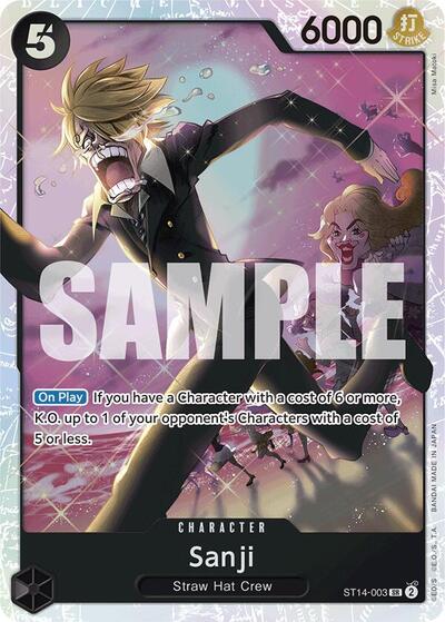 Sanji #ST14-003 Starter Deck 14: 3D2Y