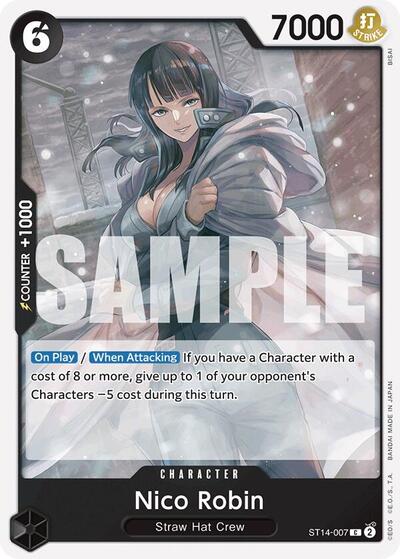 Nico Robin #ST14-007 Starter Deck 14: 3D2Y