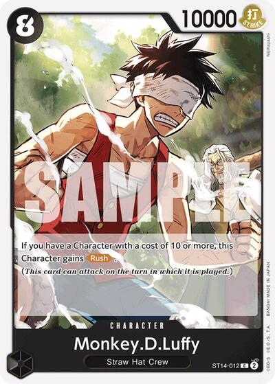Monkey.D.Luffy #ST14-012 Starter Deck 14: 3D2Y