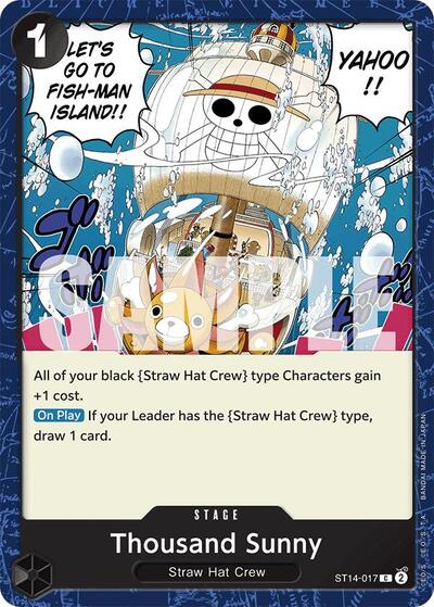 Thousand Sunny #ST14-017 Starter Deck 14: 3D2Y