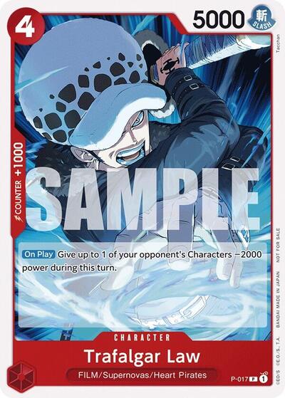 Trafalgar Law (Tournament Pack Vol. 7) #P-017 One Piece Promotion Cards