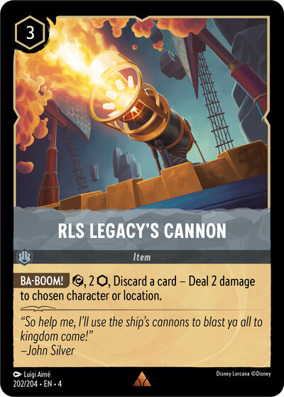 RLS Legacy's Cannon #202 Ursula's Return