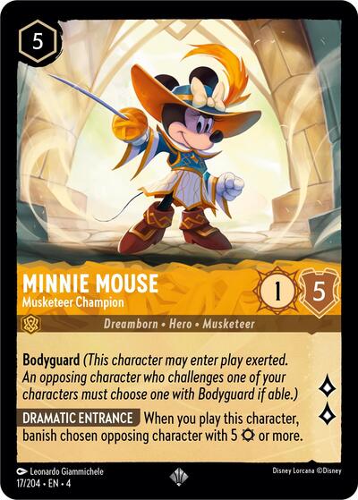 Minnie Mouse - Musketeer Champion #17 Ursula's Return