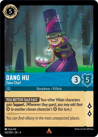 Dang Hu - Talon Chief #142 Ursula's Return