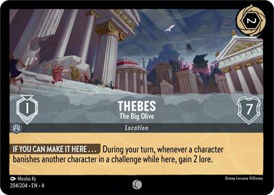 Thebes - The Big Olive #204 Ursula's Return