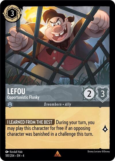 LeFou - Opportunistic Flunky #181 Ursula's Return