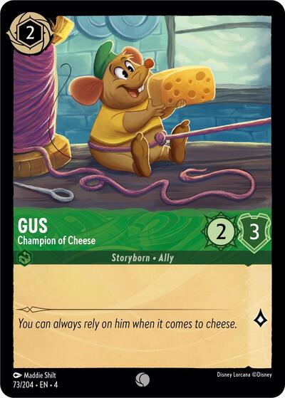 Gus - Champion of Cheese #73 Ursula's Return