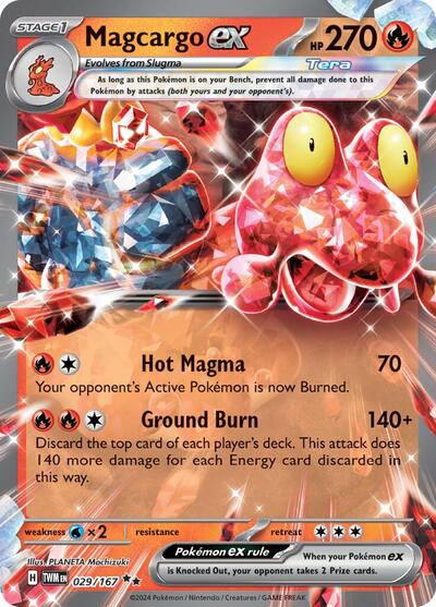Magcargo ex #29 Twilight Masquerade