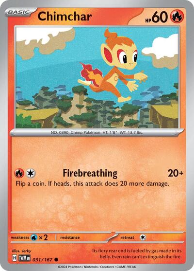 Chimchar #31 Twilight Masquerade