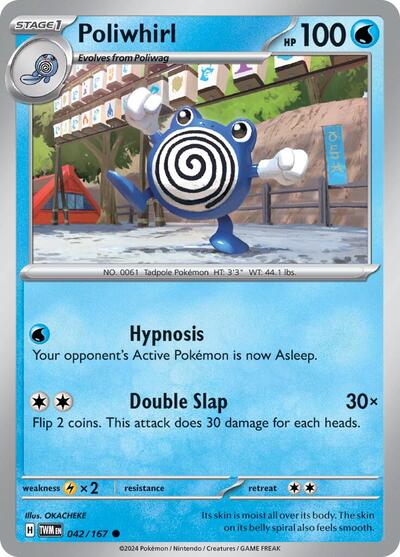 Poliwhirl #42 Twilight Masquerade