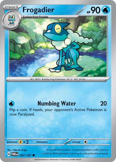 Frogadier #57 Twilight Masquerade