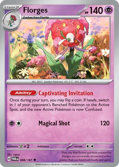 Florges #88 Twilight Masquerade