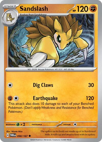 Sandslash #98 Twilight Masquerade