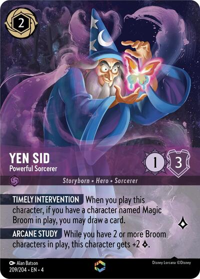 Yen Sid - Powerful Sorcerer (Enchanted) #209 Ursula's Return