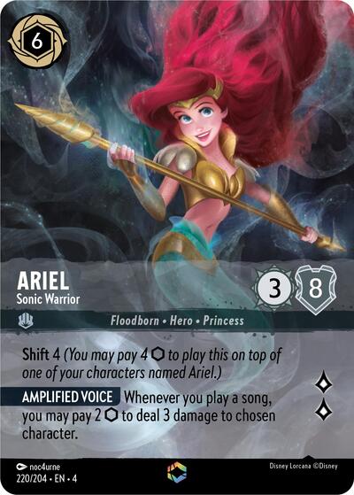 Ariel - Sonic Warrior (Enchanted) #220 Ursula's Return
