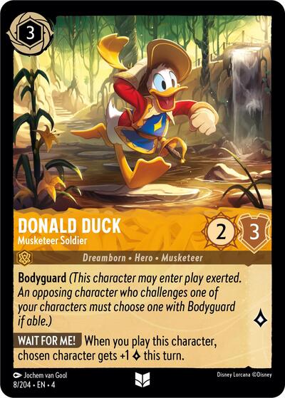 Donald Duck - Musketeer Soldier #8 Ursula's Return