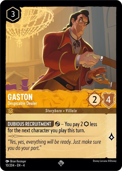 Gaston - Despicable Dealer #10 Ursula's Return