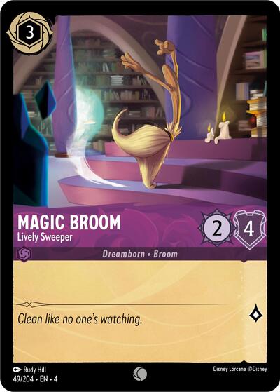 Magic Broom - Lively Sweeper #49 Ursula's Return