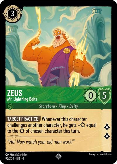 Zeus - Mr. Lightning Bolts #92 Ursula's Return