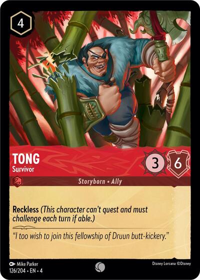 Tong - Survivor #126 Ursula's Return