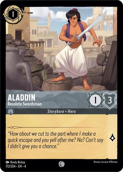 Aladdin - Resolute Swordsman #172 Ursula's Return