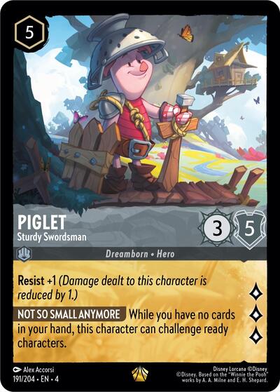 Piglet - Sturdy Swordsman #191 Ursula's Return