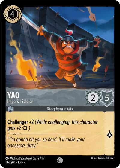 Yao - Imperial Soldier #194 Ursula's Return