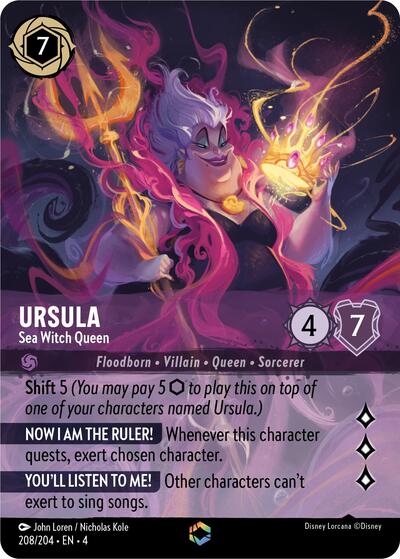 Ursula - Sea Witch Queen (Enchanted) #208 Ursula's Return