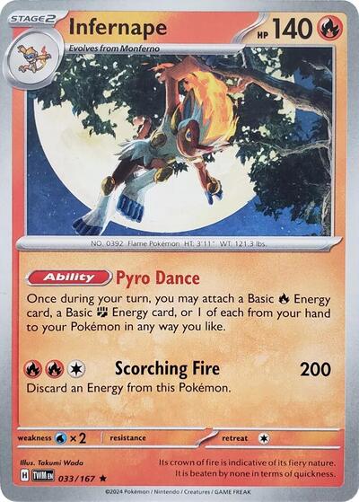 Infernape #33 Deck Exclusives