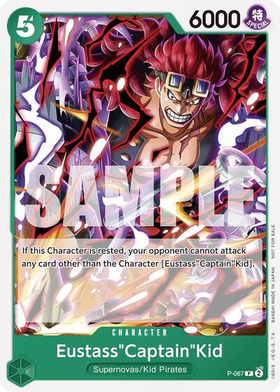 Eustass"Captain"Kid (OP-07 Pre-Release Tournament) #P-067 One Piece Promotion Cards