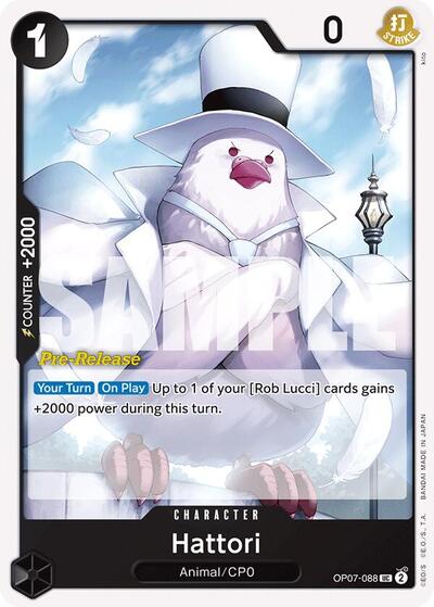 Hattori #OP07-088 500 Years in the Future Pre-Release Cards