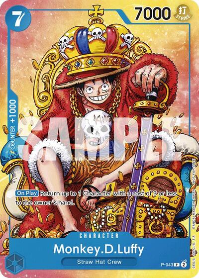 Monkey.D.Luffy (Convention Promo 2024) #P-043 One Piece Promotion Cards